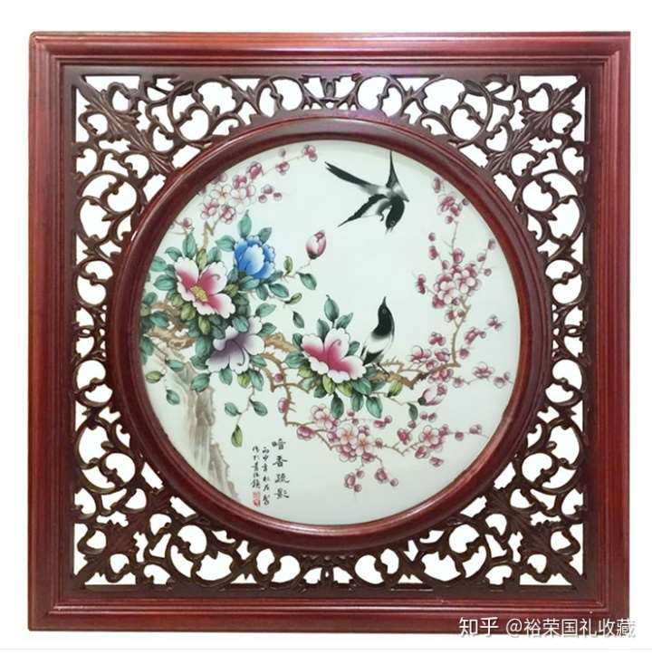 陶瓷大师张松茂的瓷板画为什么值钱？成就介绍及作品《富贵满堂》详解