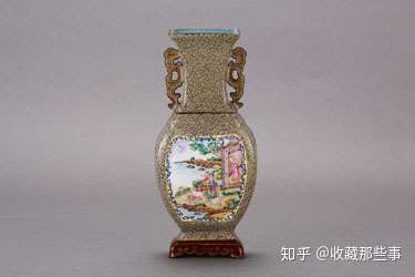 半个瓶子也挺美：乾隆铜胎画珐琅西洋人物壁瓶